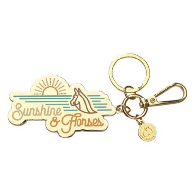 Dapplebay Sunshine & Horses-Keychain