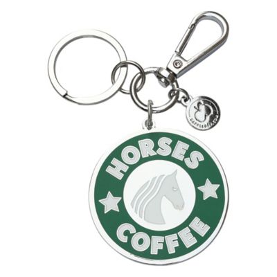 Dapplebay Horses & Coffee-Keychain