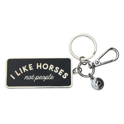 Dapplebay I Like Horses-Keychain