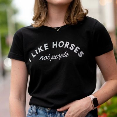 Image showing  Women's I Like Horses Tee