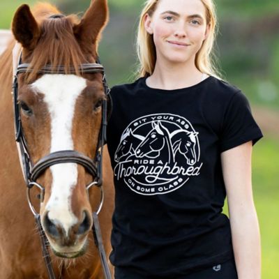 Dapplebay Women's Ride A Thoroughbred Tee