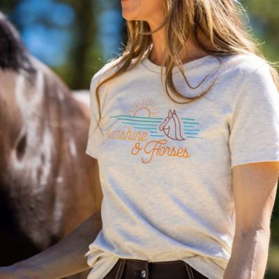 Image showing  Women's Sunshine & Horses Tee