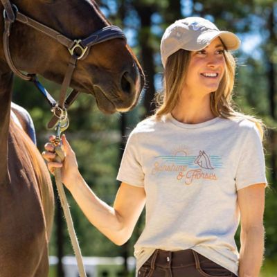 Dapplebay Women's Sunshine & Horses Tee