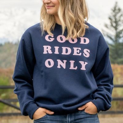 Dapplebay Women's Good Rides Only Sweatshirt