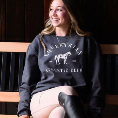 Dapplebay Women's Equestrian Athletic Club Sweatshirt