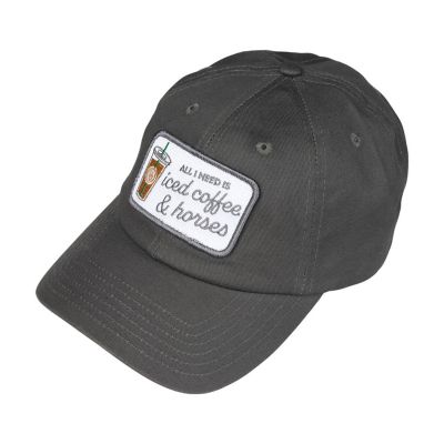 Image showing  Iced Coffee & Horses-Barn Hat