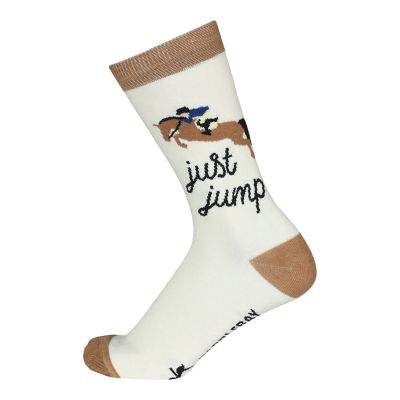 Dapplebay Women's Knit Crew Socks-Just Jump, 67124-JU
