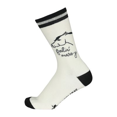 Dapplebay Women's Knit Crew Socks-Feelin Mare-y, 67134-FMY