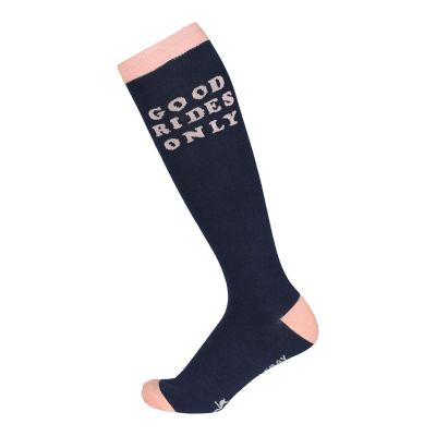 Dapplebay Women's Knit Boot Socks-Good Rides Only, 67159-GRO