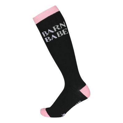 Dapplebay Women's Knit Boot Socks-Barn Babe, 67164-BB