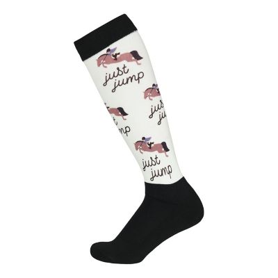 Dapplebay Women's Slick Boot Socks-Just Jump, 67198-JU