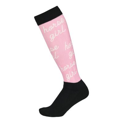 Dapplebay Women's Slick Boot Socks-Horse Girl, 67199-HG