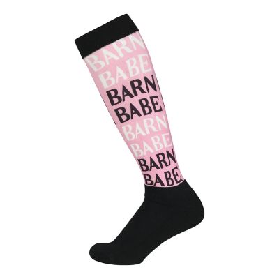 Dapplebay Women's Slick Boot Socks-Barn Babe, 67200-BB
