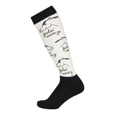 Dapplebay Women's Slick Boot Socks-Feelin Mare-y, 67204-FMY