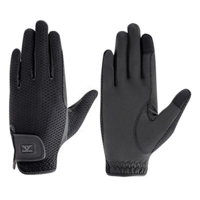 TuffRider Women's Cool Grip Mesh Summer Riding Gloves