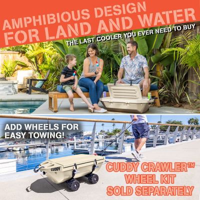Image showing  CUDDY 40 qt. Floating Cooler and Dry Storage Vessel for Land & Water