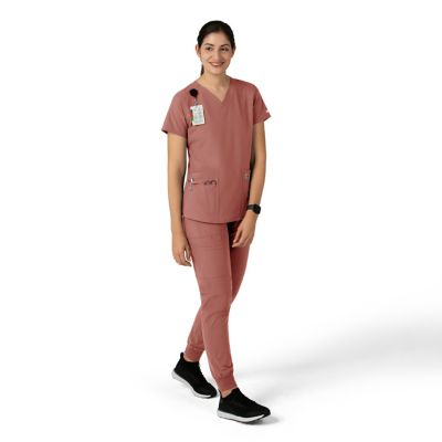 Image showing  Force Essentials Women's V-Neck Scrub Top