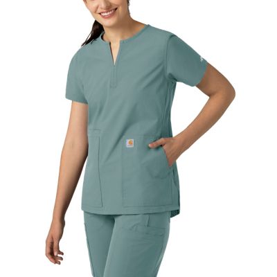 Carhartt Women's Force Essentials Notch Neck Tunic Scrub Top