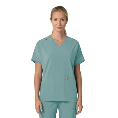 Carhartt Force Cross-Flex Women's Oversized V-Neck Scrub Top