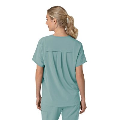 Image showing  Force Cross-Flex Women's Oversized V-Neck Scrub Top