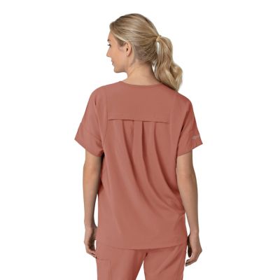 Image showing  Force Cross-Flex Women's Oversized V-Neck Scrub Top