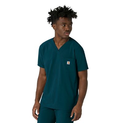 Image showing  Force Cross-Flex Men's V-Neck Scrub Top