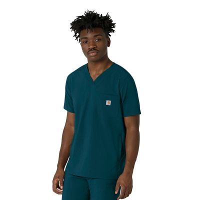 Image showing  Force Cross-Flex Men's V-Neck Scrub Top