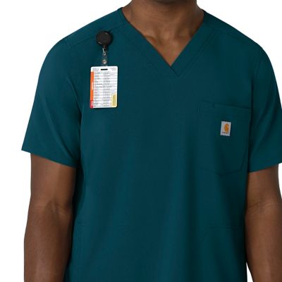 Image showing  Force Cross-Flex Men's V-Neck Scrub Top