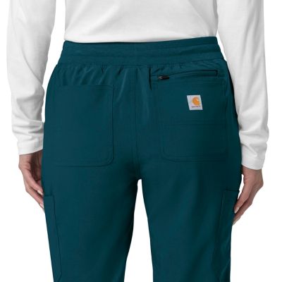 Image showing 5 th Carhartt Force Cross-Flex Women's Cargo Jogger Scrub Pant