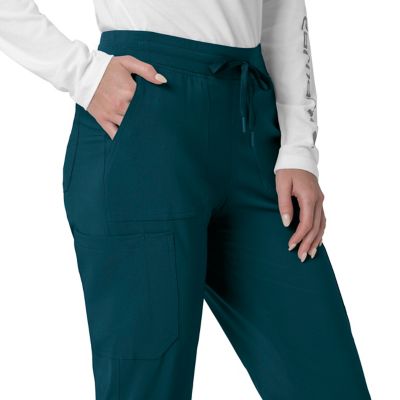 Image showing 6 th Carhartt Force Cross-Flex Women's Cargo Jogger Scrub Pant