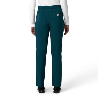 Image showing  Women's Force Cross-Flex Straight Leg Cargo Scrub Pant