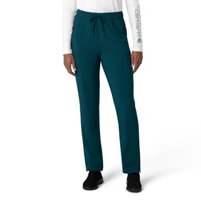 Carhartt Women's Force Cross-Flex Straight Leg Cargo Scrub Pant