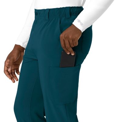 Image showing 6 th Carhartt Force Cross-Flex Men's Straight Leg Scrub Pant