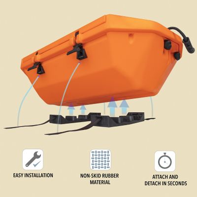 Image showing  40 qt. CUDDY Cooler Grip Kit for Traction on All Surfaces, Prevents Sliding in Truck Beds and Boats