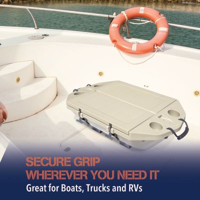 Image showing  40 qt. CUDDY Cooler Grip Kit for Traction on All Surfaces, Prevents Sliding in Truck Beds and Boats