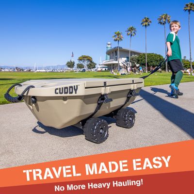 Image showing  CUDDY Crawler Wheel Conversion Set, Cooler Wheel Kit for Cuddy Coolers, 3.5 in.