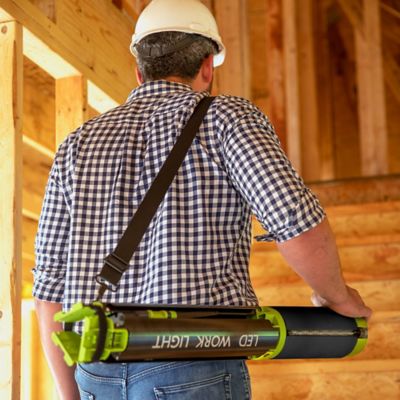 Image showing 9 th Powersmith Voyager 8,000-Lumen LED 4-Light Tripod-Mounted Rechargeable Portable Work Light