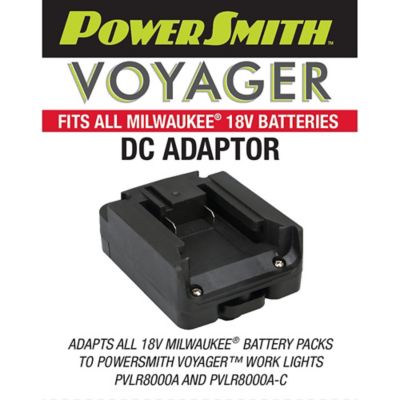 Image showing  Voyager DC Battery Adapter for 18V Milwaukee Battery Pack