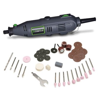 Image showing  Variable Speed Rotary Tool with 40-Piece Accessory Set