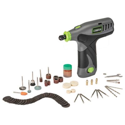 Genesis 8-Volt Li-Ion Rotary Tool with 65-Piece Accessory Set