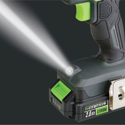 Image showing 5 th Genesis 20-Volt Cordless Li-Ion 1/4-In. Collet Impact Driver, GLID20B