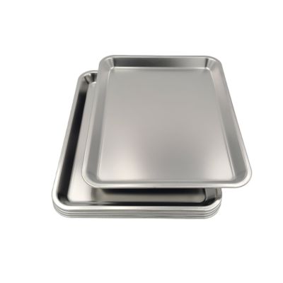 Image showing  Medium Stainless Steel Trays