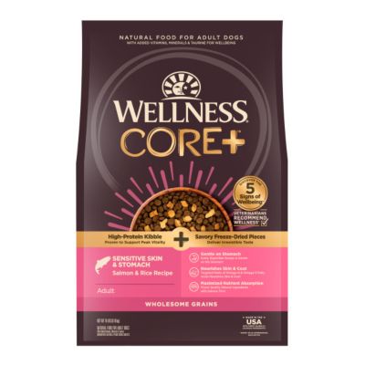 Wellness CORE+ Dry Dog Food Grains Beef & Barley