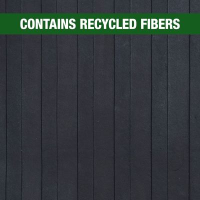 Image showing 5 th Boomerang Rubber Inc. 4 ft. x 6 ft. x 5/16 in. Black Rubber Utility Mat