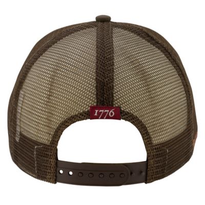 Image showing  American Flag Tri-Color with Rope Cap, Beige/Brown
