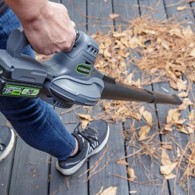 Image showing  G20Max 130 MPH/95 CFM 20V Cordless Handheld Leaf Blower, Battery and Charger Included