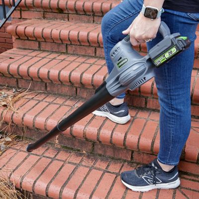 Image showing  G20Max 130 MPH/95 CFM 20V Cordless Handheld Leaf Blower, Battery and Charger Included
