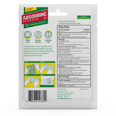 Image showing  Back Patch Pain Reliever