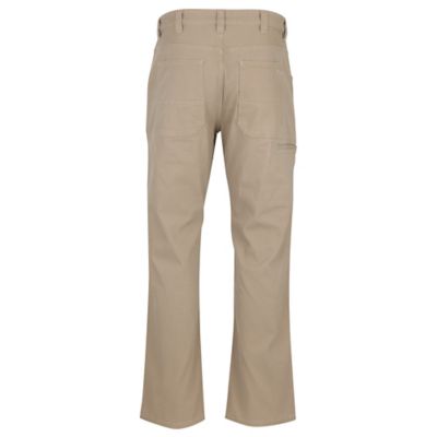 Image showing  Men's Straight Fit Mid-Rise Canvas Work Pants