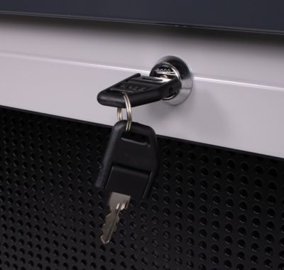 Image showing  Garage Wall Mount Panel, Tool Organizer, Gray